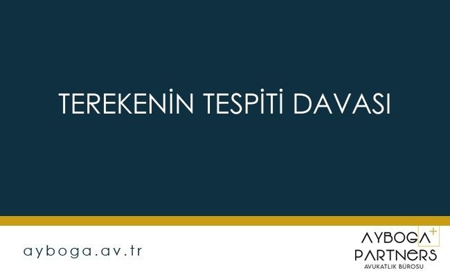 Terekenin Tespiti Davası