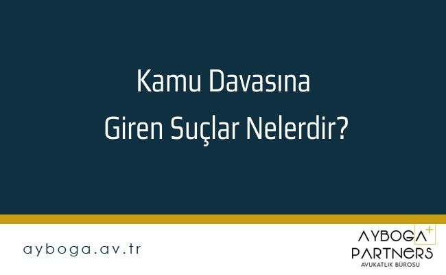 Kamu Davasına Giren Suçlar Nelerdir?