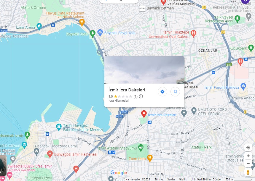 İzmir İcra Daireleri Adres ve Telefon