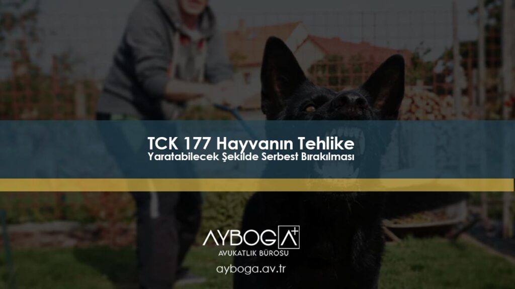 TCK 177 Hayvanın Tehlike Yaratabilecek Şekilde Serbest Bırakılması